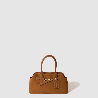 미우미우 여성 스웨이드 아방뛰르 백 - Miumiu Womens Suede Avanture Bag - mib9722x