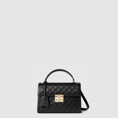 구찌 여성 패들락 미디엄 탑 핸들 백 - Gucci Womens Padlock Medium Top Handle Bag - gub9764x
