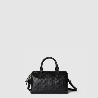 구찌 여성 GG 엠블럼 미디엄 보스턴백 - Gucci Womens GG Emblem Medium Boston Bag - gub9766x