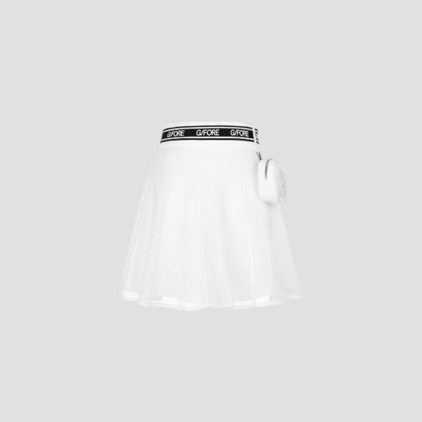 [G/FORE] 지포어 여성 플레어 메쉬 스커트 - gol1850x