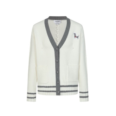 톰브라운 남성 브이넥 가디건 - Thom Browne Mens V-neck Cardigan - thc8260x