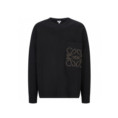 로에베 남성 라운드 스웨터 - Loewe Mens Round Sweater - loc8312x