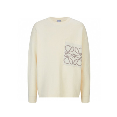 로에베 남성 라운드 스웨터 - Loewe Mens Round Sweater - loc8313x
