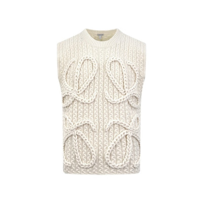 로에베 남성 라운드 베스트 - Loewe Mens Round Vest - loc8316x