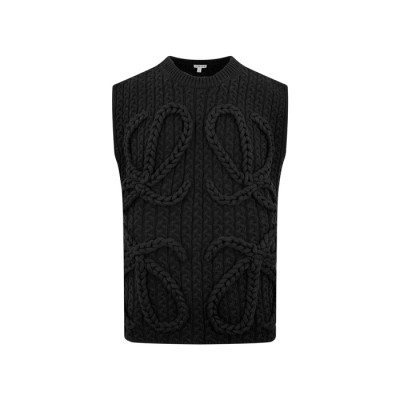로에베 남성 라운드 베스트 - Loewe Mens Round Vest - loc8317x