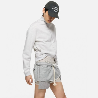 아크네 남성 집업 맨투맨 - Acne Mens Zip-up Tshirt - anc8330x