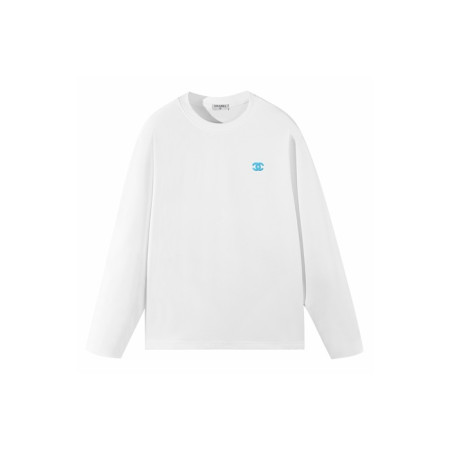 샤넬 남성 라운드 긴팔티 - Chanel Mens Round Tshirt - chc8378x