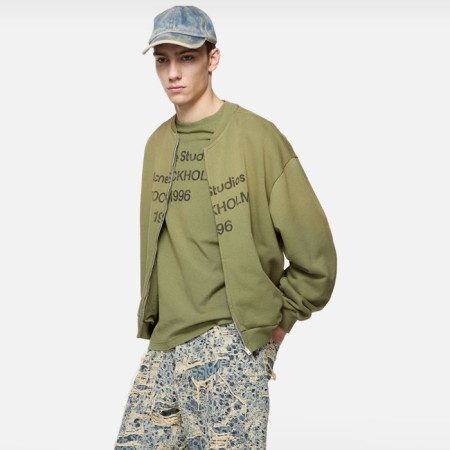 아크네 남성 봄버 자켓 - Acne Sstudios Mens Bomber Jacket - anc8379x