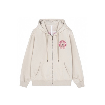크롬하츠 남성 집업 후디 - Chrom hearts Mens Zip-up Hoodie - chc8382x