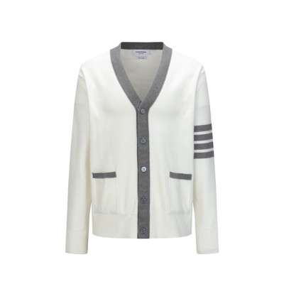 톰브라운 여성 브이넥 가디건 - Thom Browne Womens V-neck Cardigan - thc8390x
