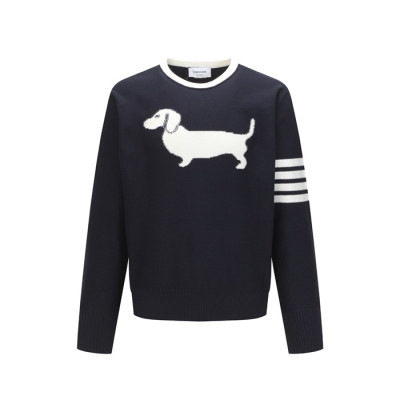 톰브라운 남성 라운드 스웨터- Thom Browne Mens Round Sweater - thc8393x