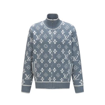루이비통 남성 집업 스웨터 - Louis vuitton Mens Zip-up Sweater - lvc8403x