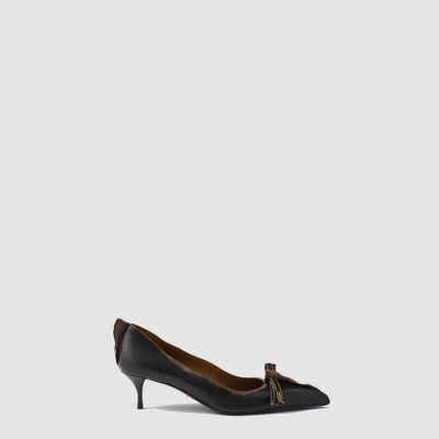 프라다 여성 앤티크 가죽 펌프스 - Prada Womens Antique Leather Pumps - prs8218x