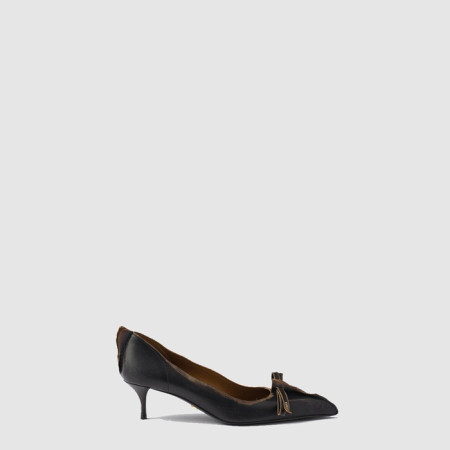 프라다 여성 앤티크 가죽 펌프스 - Prada Womens Antique Leather Pumps - prs8218x