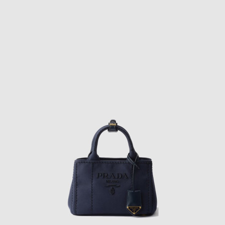 프라다 여성 코튼 캔버스 미니 핸드백 1BA038 - Prada Womens Cotton Canvas Mini Handbag - prb10033x