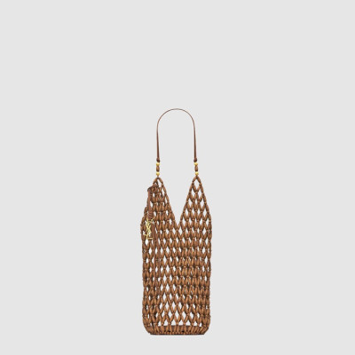 입생로랑 여성 우드 비즈 버킷 백 - Saint Laurent Womens Wood Beads Flexible Bucket Bag - ysb10070x