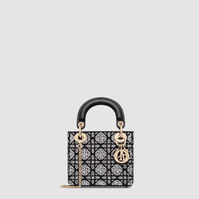 디올 여성 미니 레이디 백 - Dior Womens Mini Lady Bag - dib10086x
