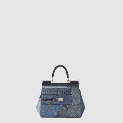 돌체앤가바나 여성 미디엄 시실리 핸드백 - Dolce&Gabbana Womens Medium Sicily Handbag - dob10289x