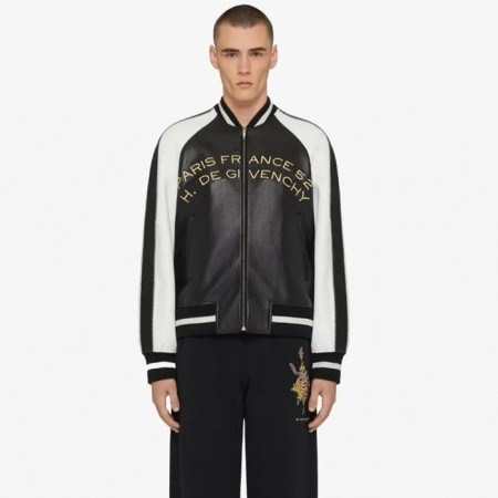 지방시 남성 가죽 자켓 - Givenchy Mens Leather Jacket - gic8441x