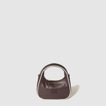 미우미우 여성 완더 가죽 백 - Miumiu Womens Wander Leather Bag - mib10336x