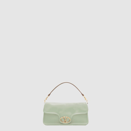 발렌티노 여성 가라바니 브이로고 1960 나파 가죽 미디엄 숄더 백 - Valentino Womens Garavani V-Logo 1960 Nappa Leather Medium Shoulder Bag - vab10362x