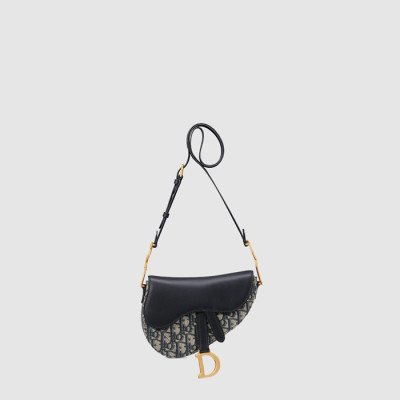 디올 여성 새들 미니 스트랩 소프트백 - Dior Womens Saddle Mini Strap Soft Bag - dib10374x