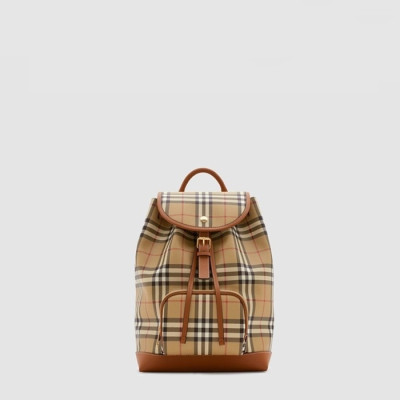 버버리 여성 빈티지 체크 백팩 - Burberry Womens Vintage Check Backpack - bub10427x