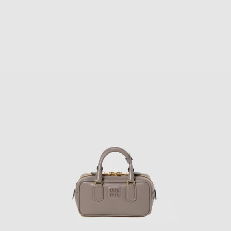 미우미우 여성 아르카디 볼링백 - Miumiu Womens Arcadie Bag - mib10444x