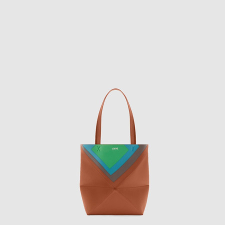 로에베 여성 미디엄 퍼즐 폴드 토트 - Loewe Womens Medium Puzzle Fold Tote - lob10542x