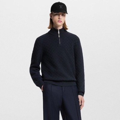 루이비통 남성 집업 스웨터 - Louis vuitton Mens Zip-up Sweater - lvc8452x
