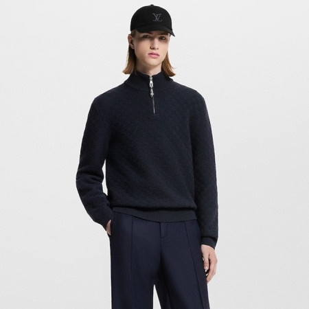 루이비통 남성 집업 스웨터 - Louis vuitton Mens Zip-up Sweater - lvc8452x