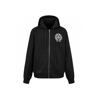 크롬하츠 남성 집업 후디 - Chrom hearts Mens Zip-up Hoodie - chc8473x