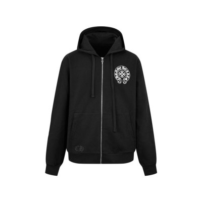 크롬하츠 남성 집업 후디 - Chrom hearts Mens Zip-up Hoodie - chc8473x