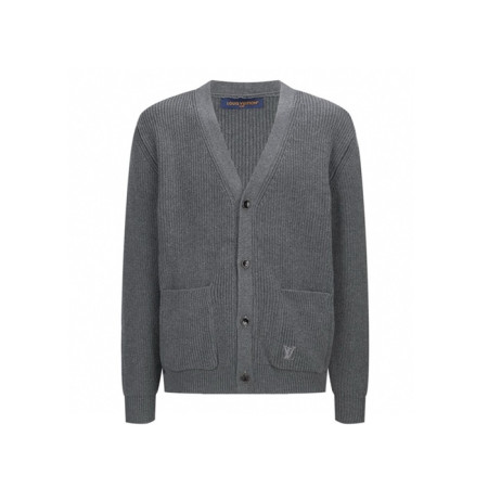 루이비통 남성 브이넥 가디건 - Louis vuitton Mens Cardigan - lvc8483x