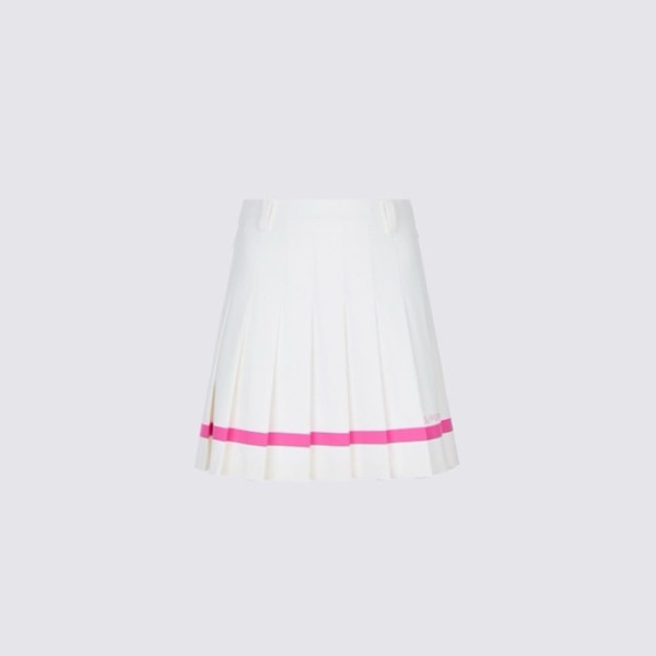 [G/FORE] 지포어 여성 콘트라스트 플리츠 스커트 - gol1869x