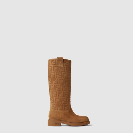 펜디 여성 스웨이드 부츠 - Fendi Womens Suede Boots - fes8363x