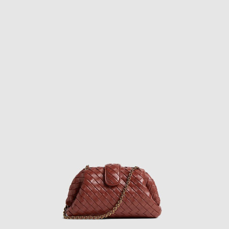 보테가베네타 여성 스몰 로렌 체인 클러치 - Bottega veneta Womens Small Lauren Chain Clutch - bvb10620x