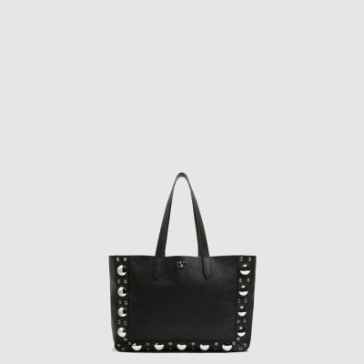 발렌티노 여성 가라바니 넬코트 그레이니 라지 쇼퍼백 - Valentino Womens Garavani Nellcote Grainy Large Shopper Bag - vab10648x