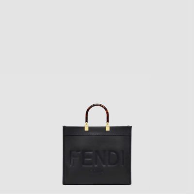 펜디 남/녀 선샤인 미디엄 가죽 쇼퍼 - Fendi Unisex Sunshine Medium Tote Bag - feb10715x