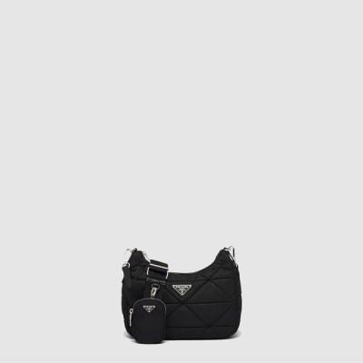 프라다 여성 리나일론 패딩 숄더백 1BC151 - Prada Womens Re-Nylon Padded Shoulder Bag - prb10717x
