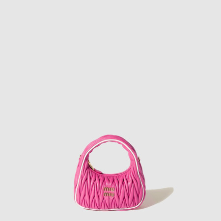 미우미우 여성 완더 가죽 백 - Miumiu Womens Wander Leather Bag - mib10806x