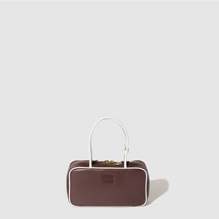 미우미우 여성 가죽 보 백 - Miumiu Womens Beau Bag - mib10808x