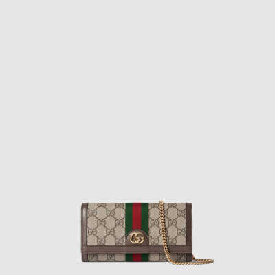 구찌 여성 GG 체인 지갑 - Gucci Womens GG Chain Wallet - gub10813x