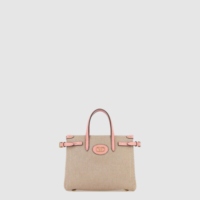 발렌티노 여성 가라바니 앙티브 스몰 쇼퍼백 - Valentino Womens Garavani Antibes Small Shopper Bag - vab10854x