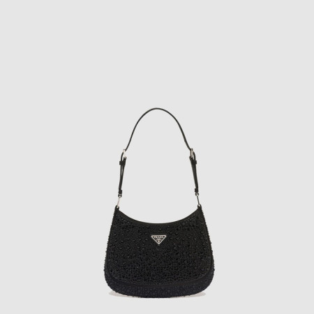 프라다 여성 클레오 새틴 백 1BC169 - Prada Womens Cleo Satin Bag - prb10930x