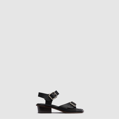 르메르 여성 스퀘어 힐 샌들 - Lemaire Womens Square Heel Sandals - les8509x