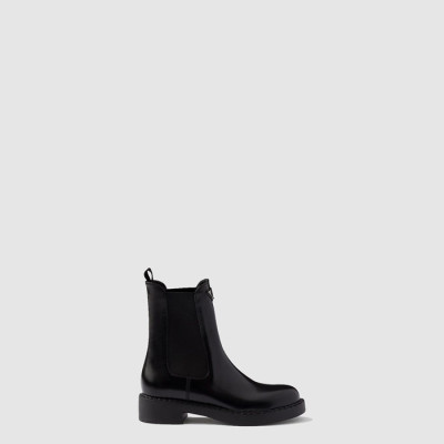프라다 여성 가죽 첼시 부츠 - Prada Womens Leather Chelsea Boots - prs8525x