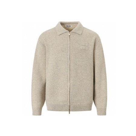 미우미우 남성 니트 자켓 - Miumiu Mens Knit Jacket - mic8539x