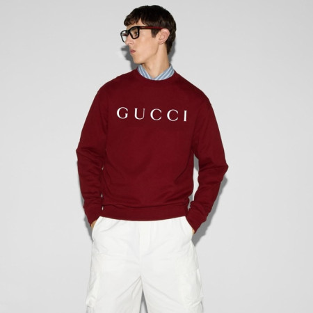 구찌 남성 라운드 맨투맨 - Gucci Mens Round Tshirt - guc8572x