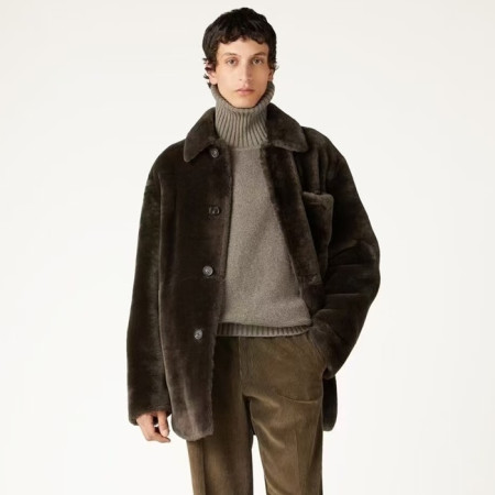 로로피아나 남성 양면 가죽 자켓 - Loro Piana Mens Leather Jacket - lpc8586x